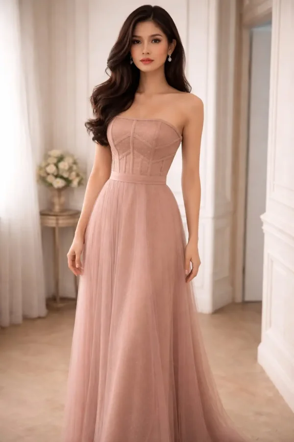 Ethereal Blush Gown