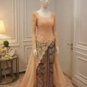 Peach Royale Kebaya